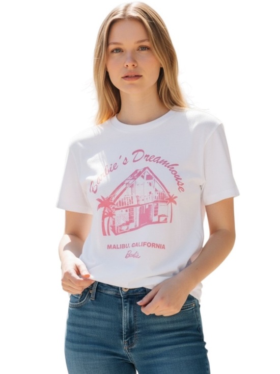 Barbie Tops - Barbie Dreamhouse Malibu California Graphic Tee Size Large NWT